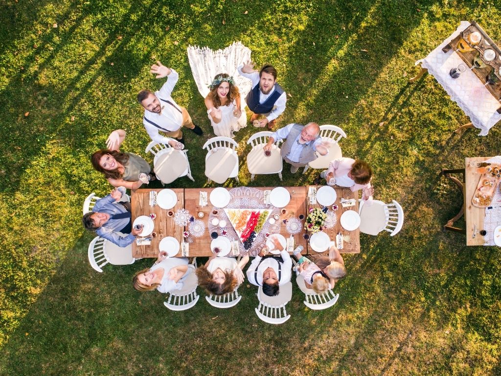 Gruppenfotos Hochzeit - Tipps für die Gelinggarantie