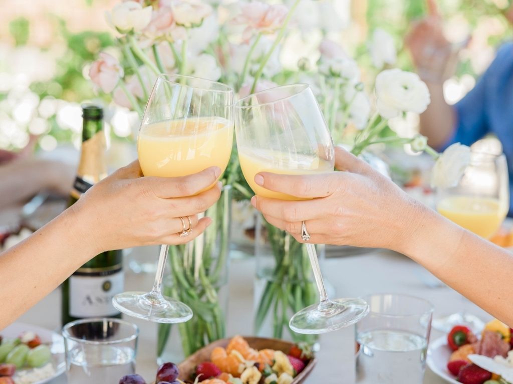 Standesamtliche Hochzeit Ideen - Sektempfang