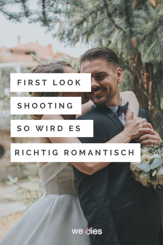 First Look Shooting - So wird es richtig romantisch