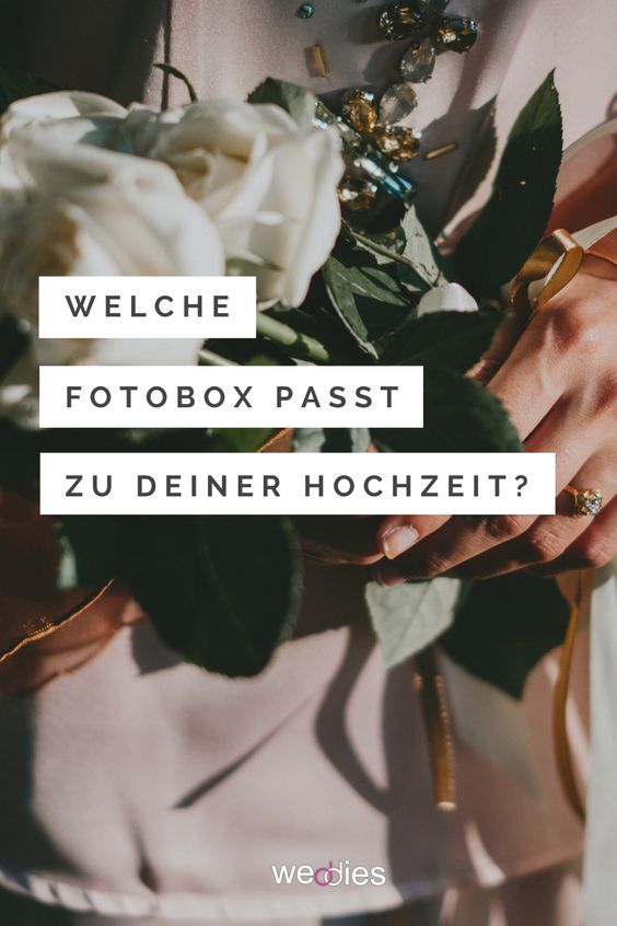 Fotobox - Welche passt zu deiner Hochzeit