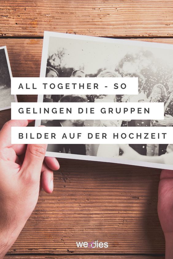 Gruppenfotos Hochzeit - So gelingen die Bilder