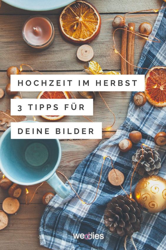 Hochzeitsfotos im Herbst - 3 Tipps für tolle Bilder