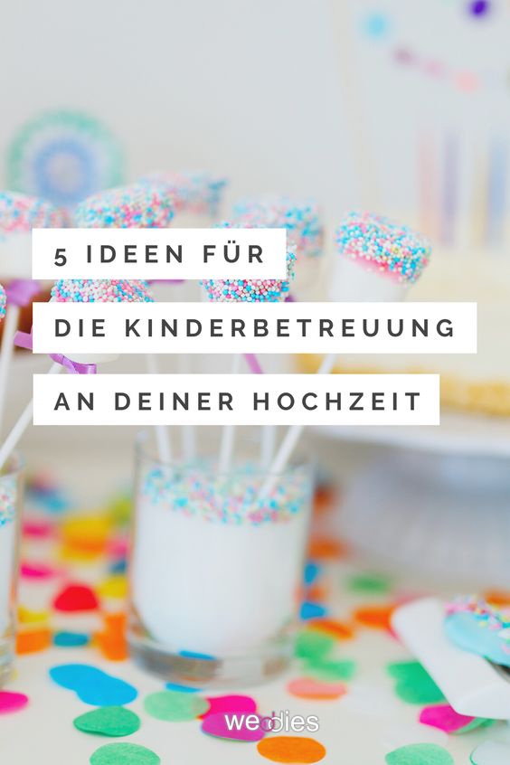 Kinderbeschäftigung Hochzeit - 5 tolle Ideen für Kinder