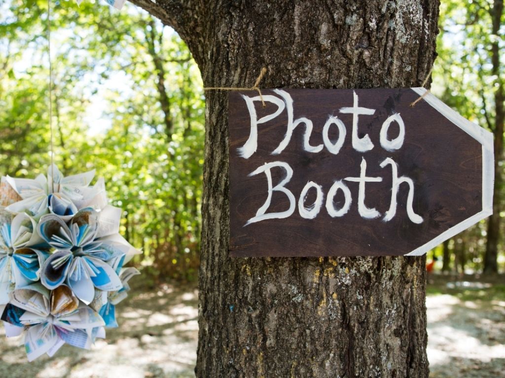 Fotobox Hochzeit - Wegweiser zur Fotobox