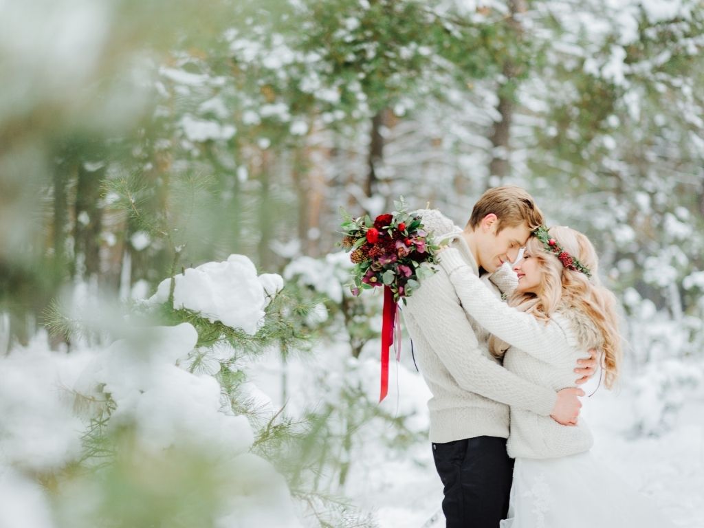 Hochzeitsbilder im Winter - 8 Tipps