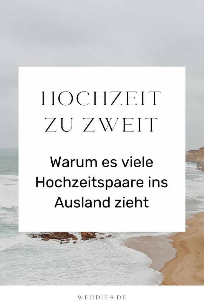 Hochzeitstrends 2022 - Hochzeit zu Zweit