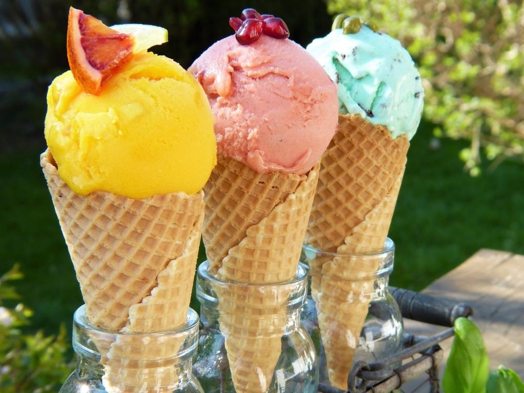 Sommerhochzeit Tipp zur Abkühlung Eis