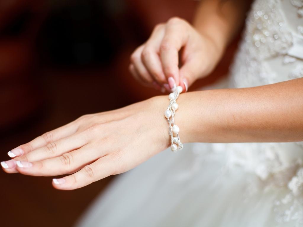 Ideen mit Perlen für die Hochzeit - Perlenarmband