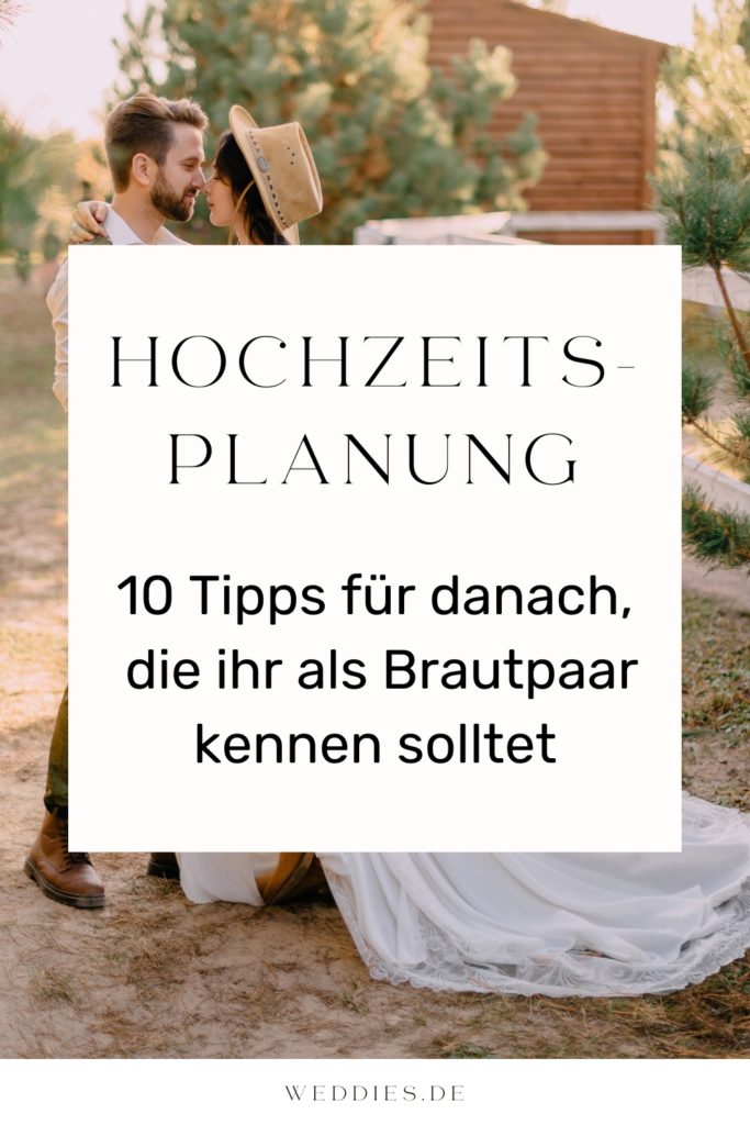 Aufgaben nach der Hochzeit - 10 Tipps für die Aufgaben danach