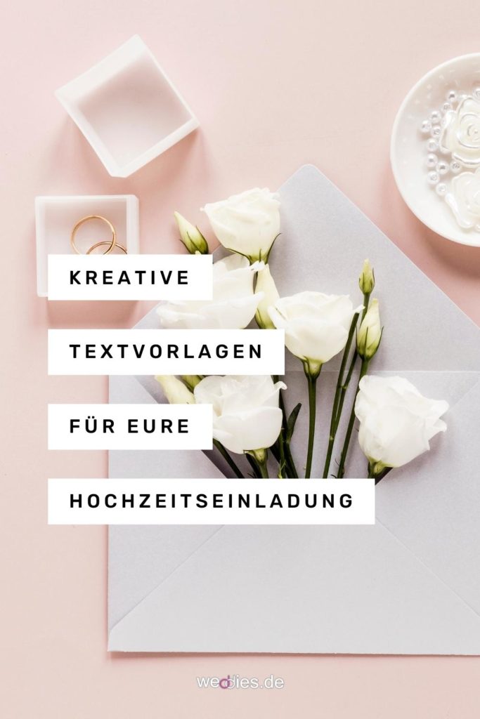 Textvorlage Hochzeitseinladung - Kreative Textvorlagen für eure Hochzeitseinladung