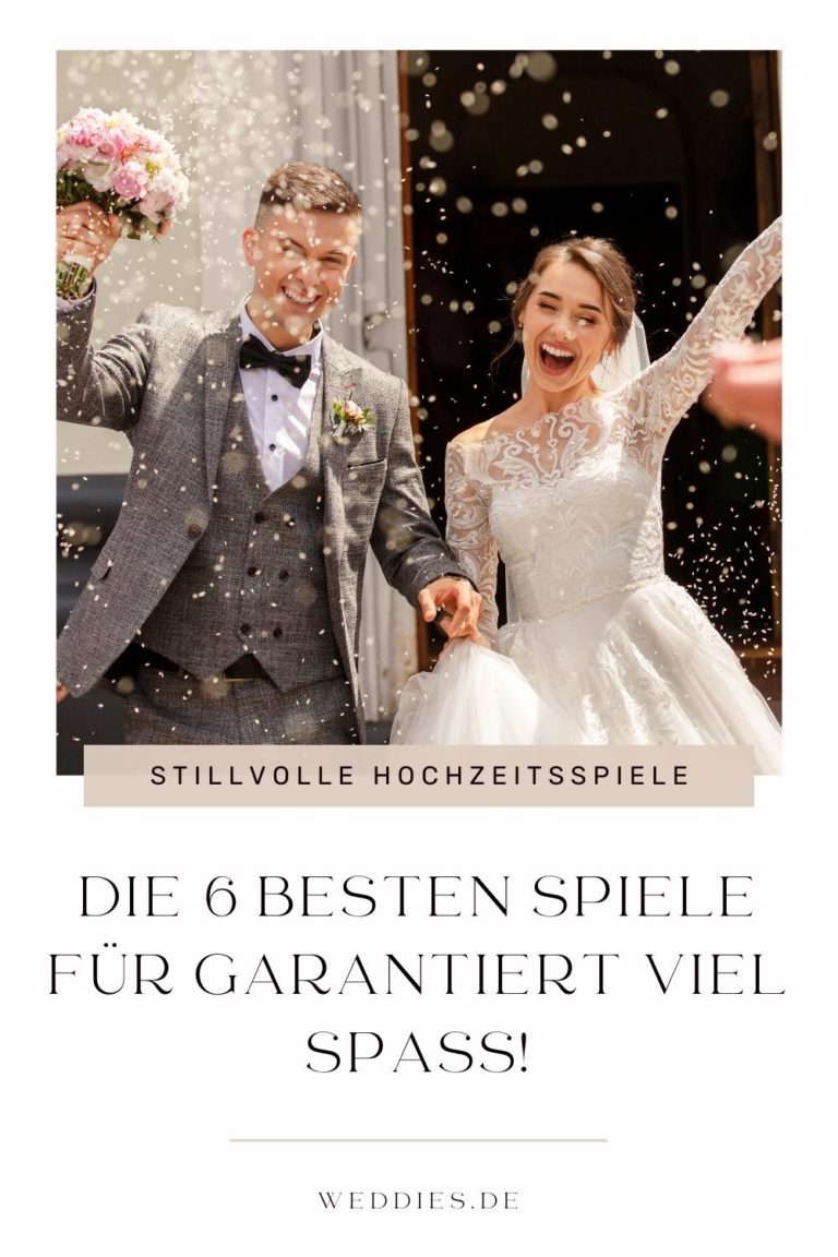 Stilvolle Hochzeitsspiele: 6 Ideen die Spaß machen und nicht peinlich sind