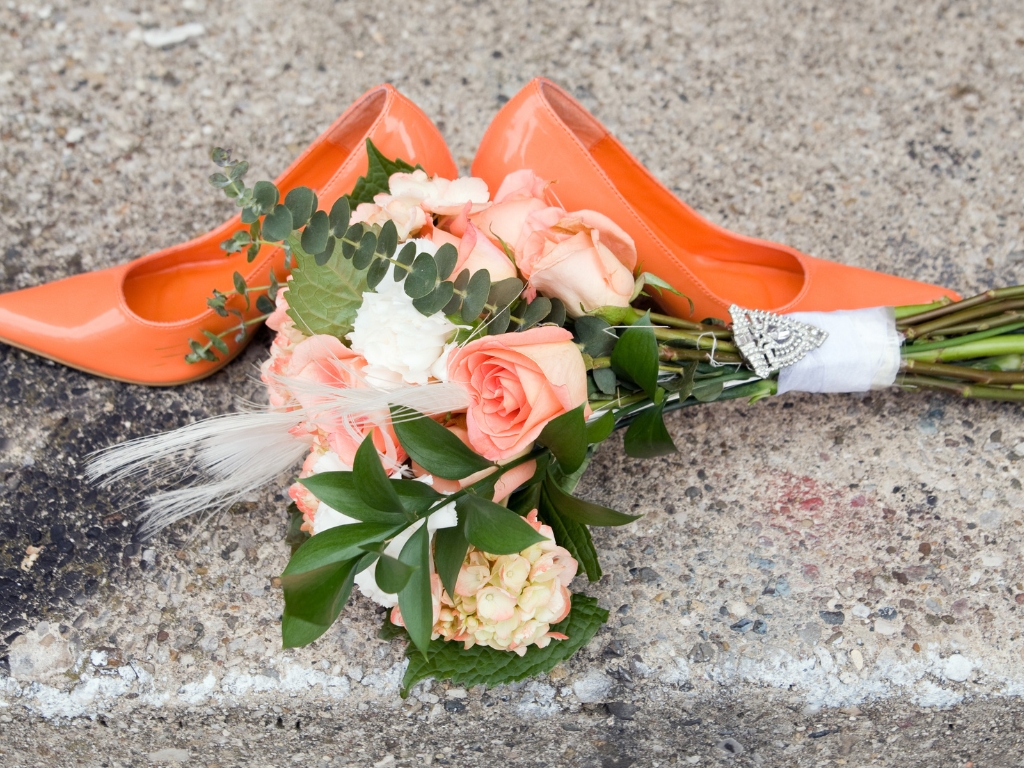 Hochzeitstrends 2023 - Orange als Trendfarbe