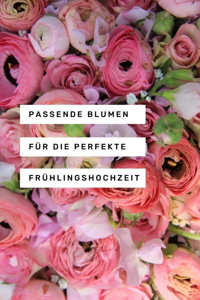 Hochzeitsblumen - Passende Blumen für die perfekte Frühlingshochzeit