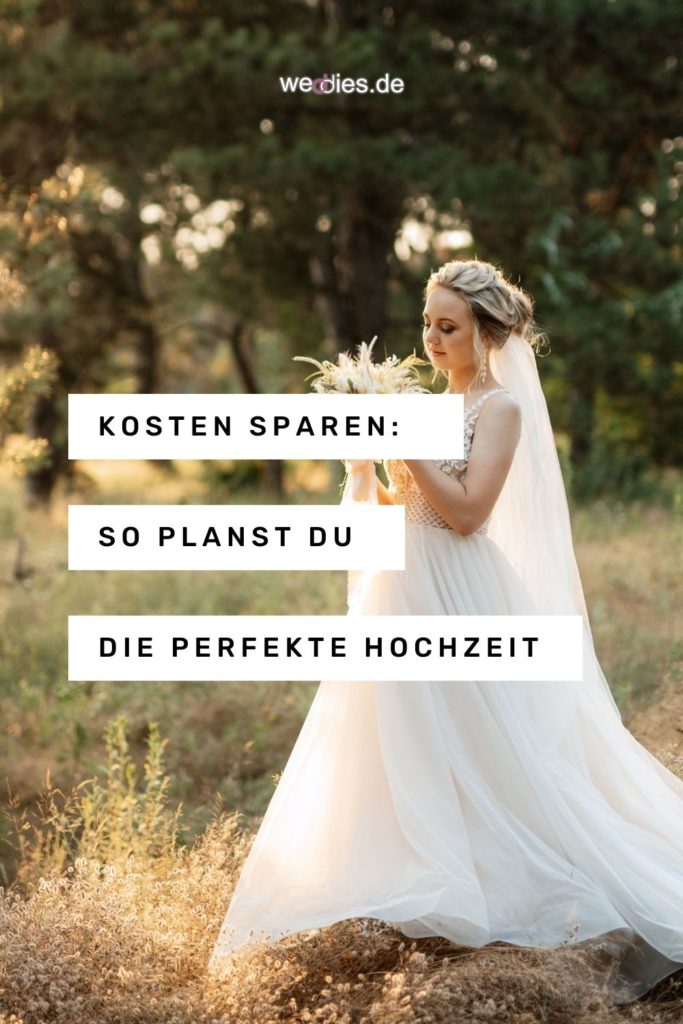 Kosten sparen bei der Hochzeit