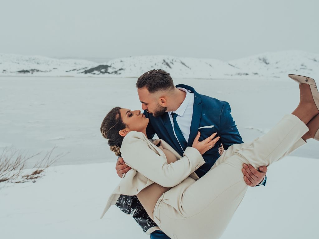 Außergewöhnlich heiraten zu zweit im Winter