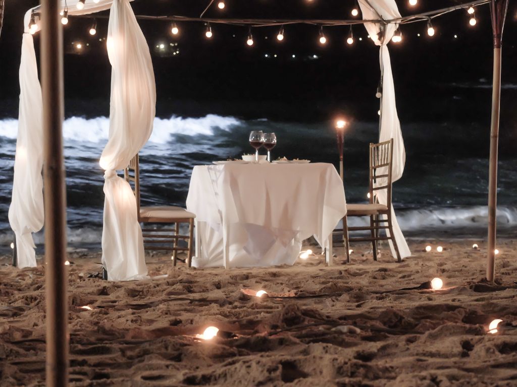 Außergewöhnlich heiraten zu zweit mit der Sternenhimmel Hochzeit