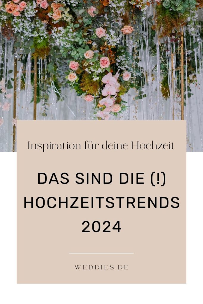 Das sind die Hochzeitstrends 2024