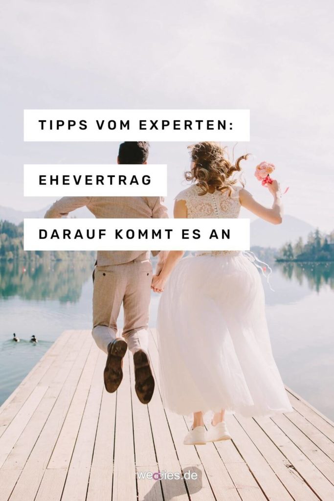 Ehevertrag - Tipps vom Experten