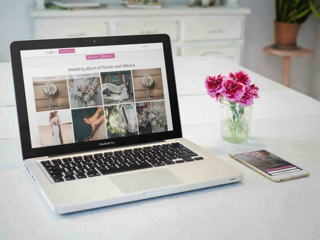 wedding guest photo upload site
