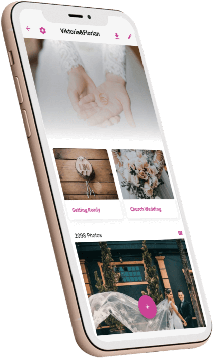 wedding photo sharing app