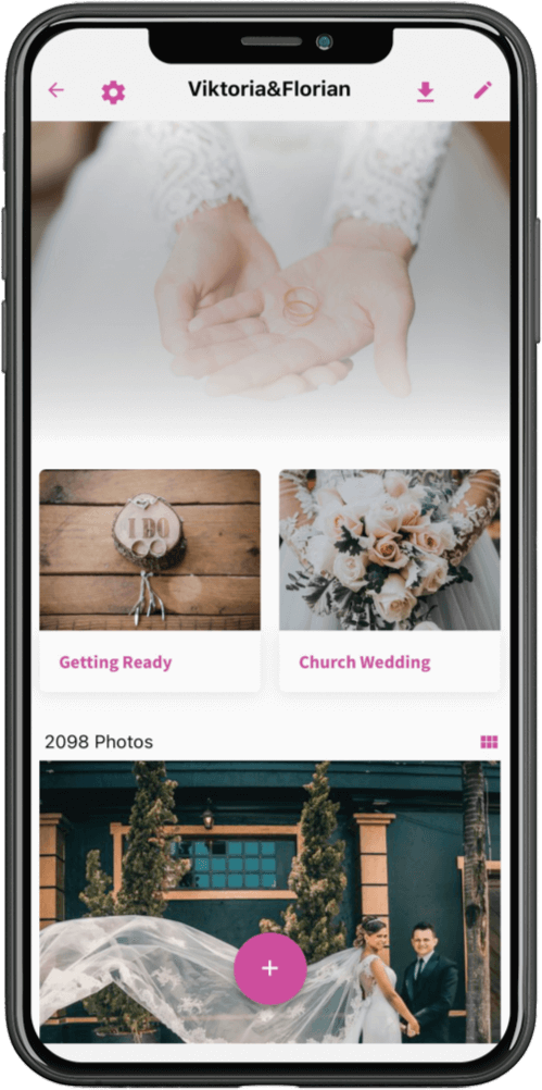 wedding picture upload site