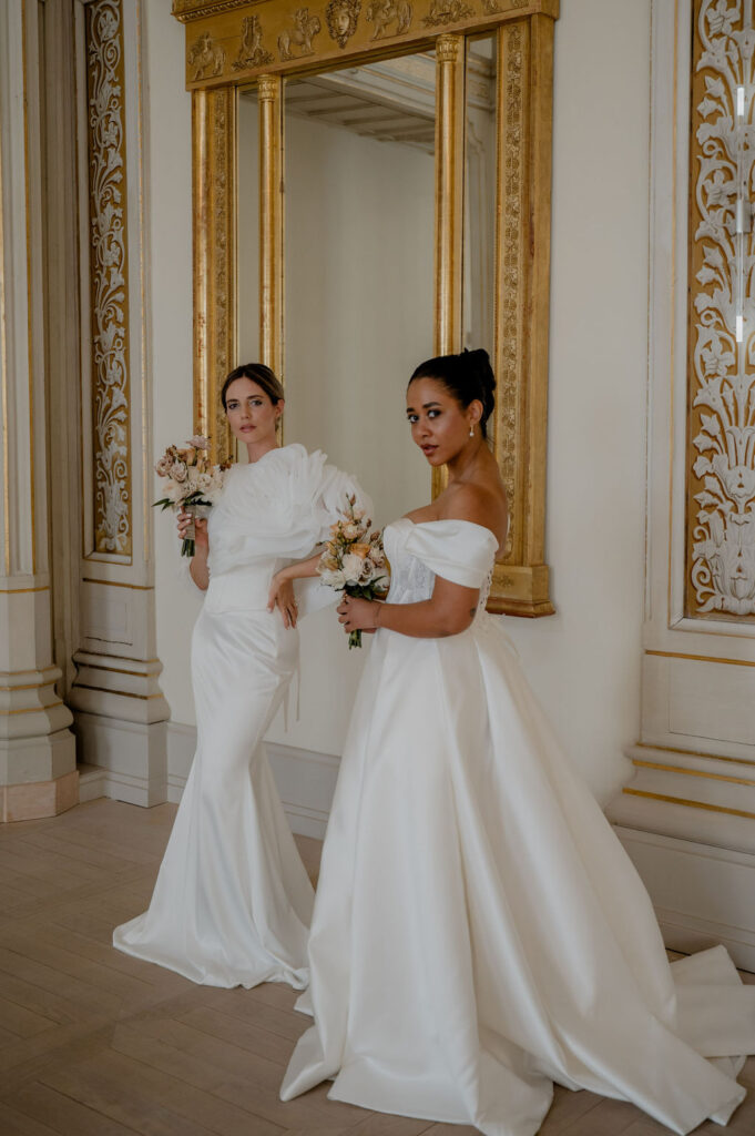 Hochzeitstrends 2026: Hochzeitskleider mit großen Ärmeln und Volumen