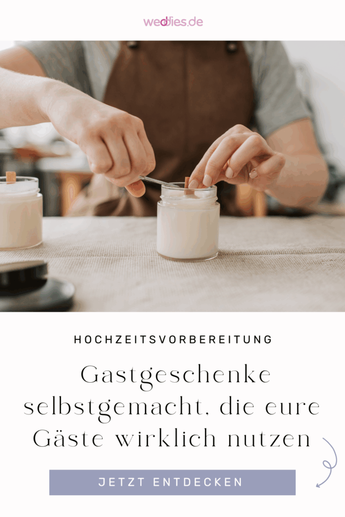 DIY-Gastgeschenke, die eure Gäste wirklich nutzen